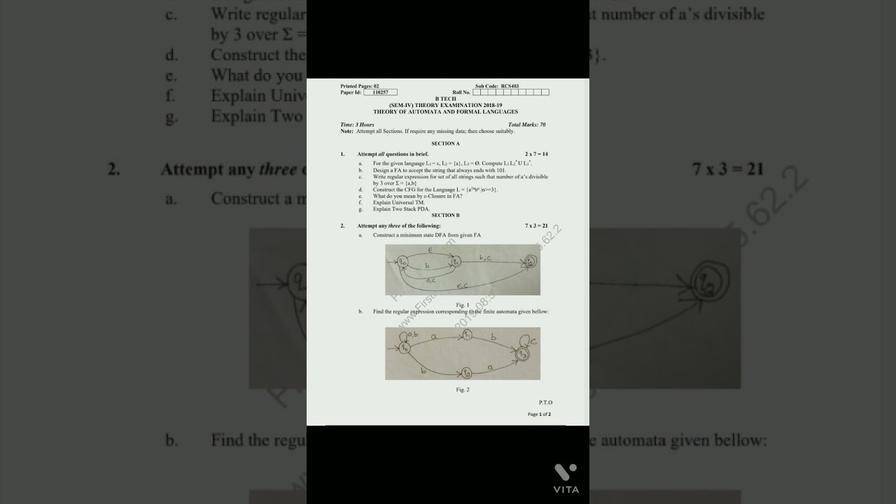 Master the Theory of Automata & Formal Languages 📚 | BTech & MCA Exam Tips