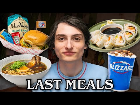 Finn Wolfhard Eats His Last Meal