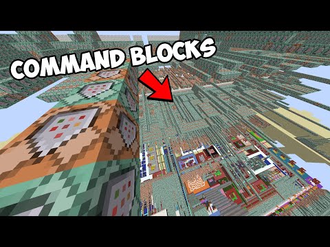 This Minecraft Map has over 370,000 Command Blocks by Mr. Squishy