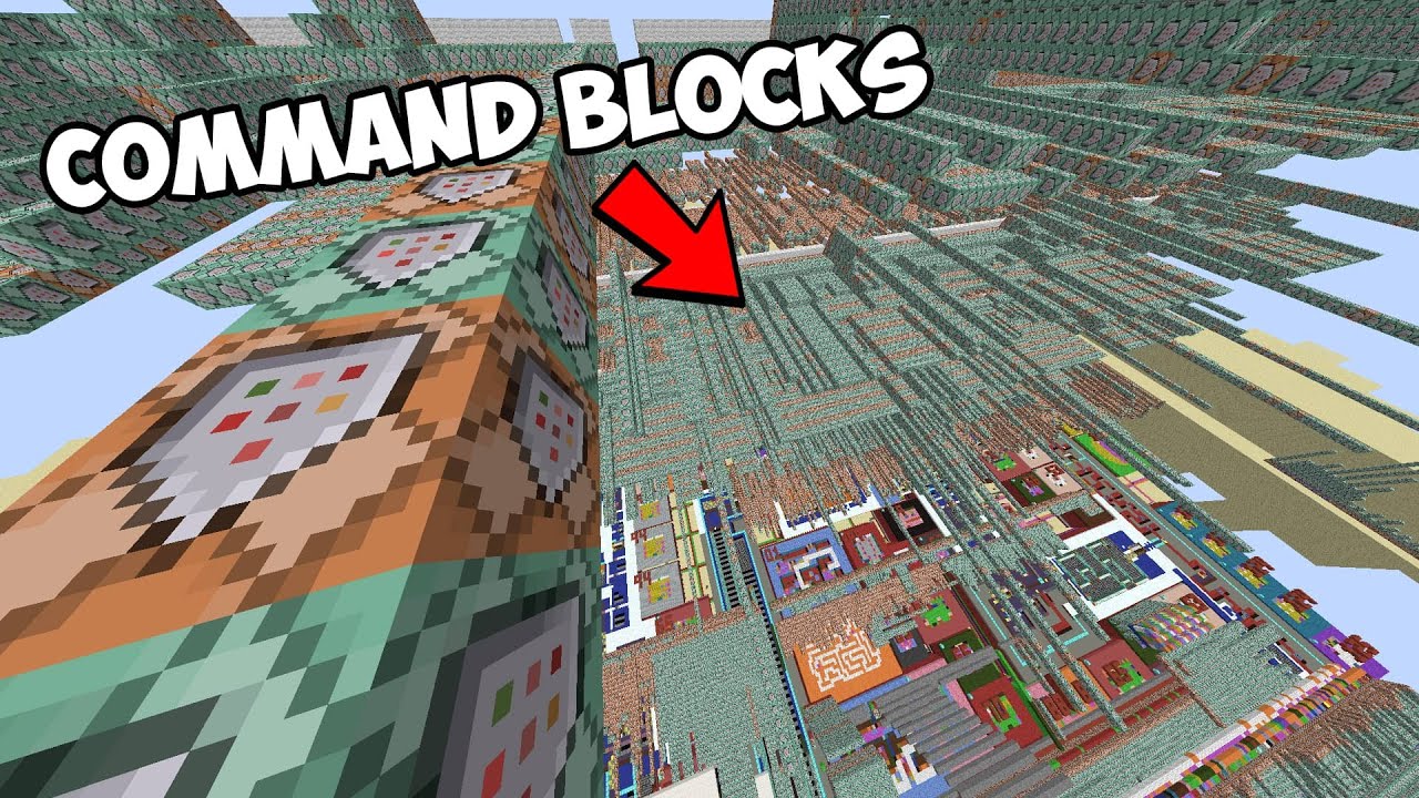 Epic Minecraft Challenge: Over 370,000 Command Blocks in Mr. Squishy's Map! 🚀