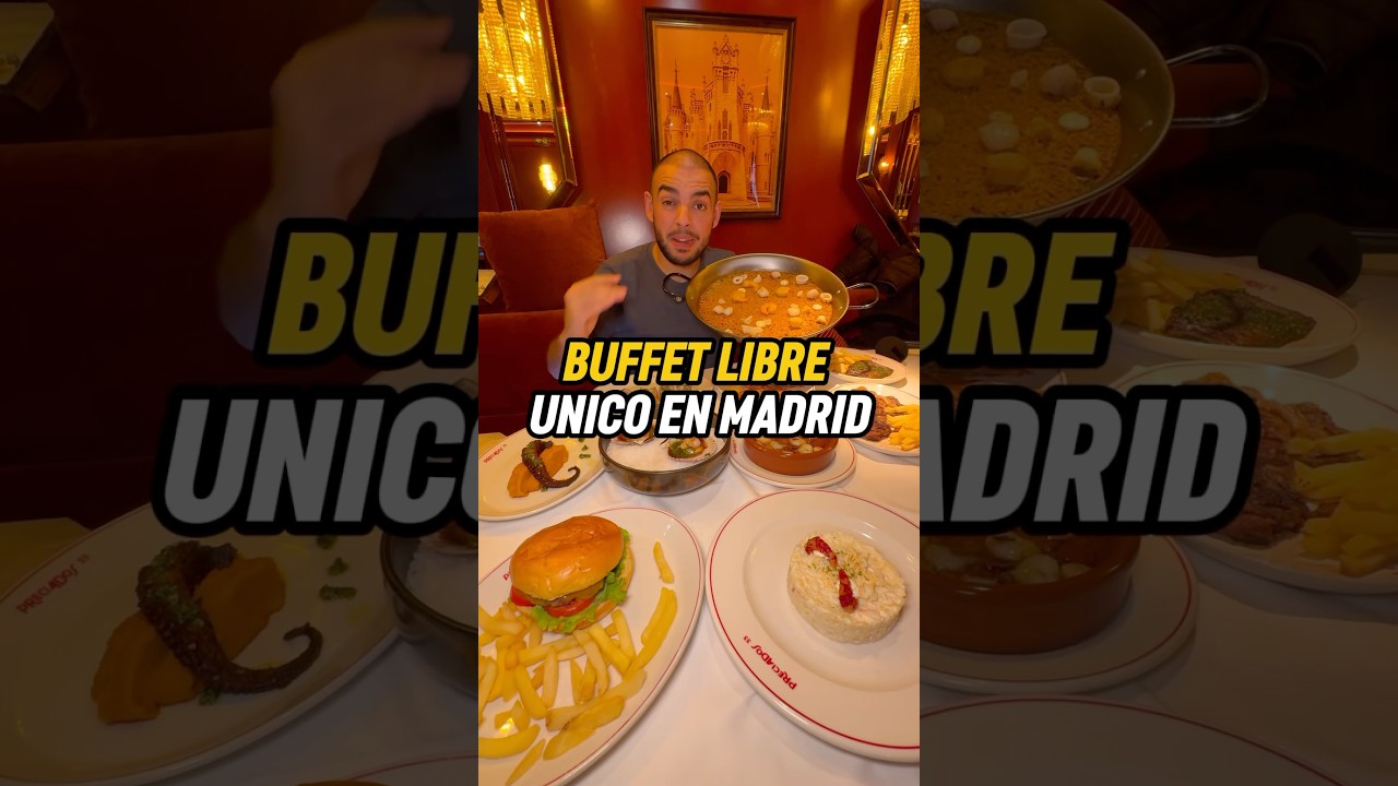 Buffet Libre de Comida Española 🔥