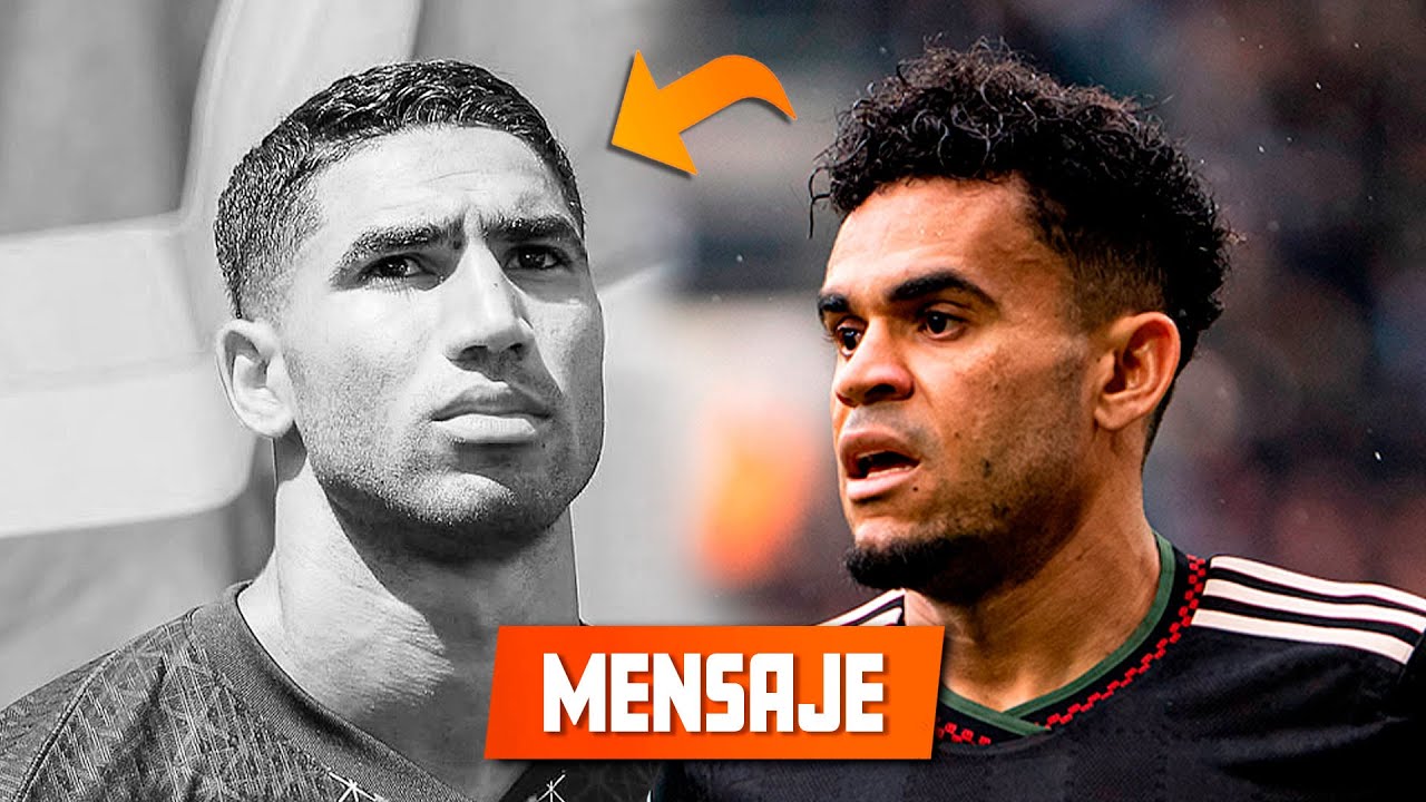 Luis Díaz Envía Mensaje a Hakimi y Reacción en la Champions League ⚽