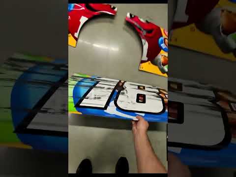 POV you are restoring a 2021 Kyle Busch body panel!