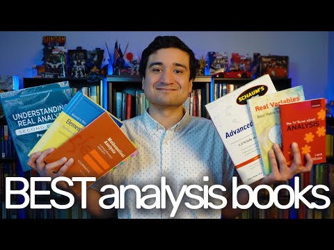 Analysis Books That Are ACTUALLY Good For Self-Study
