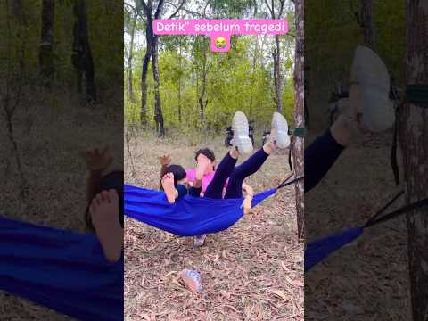 DETIK” SEBELUM DISTA NYUNGSEP JATUH DARI AYUNAN😭😭#viralvideos #viralditiktok #viralvideo