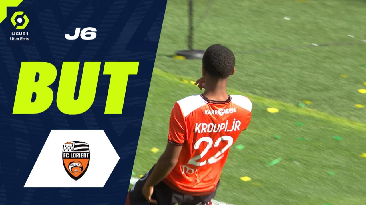 Eli Junior KROUPI's Goal Sparks Exciting FC Nantes vs FC Lorient Match ⚽