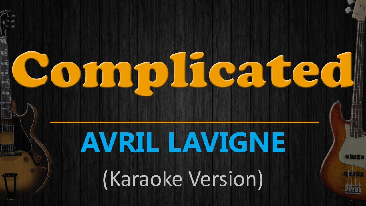 Sing Along to Avril Lavigne's Hit 'Complicated' 🎤 (HD Karaoke)