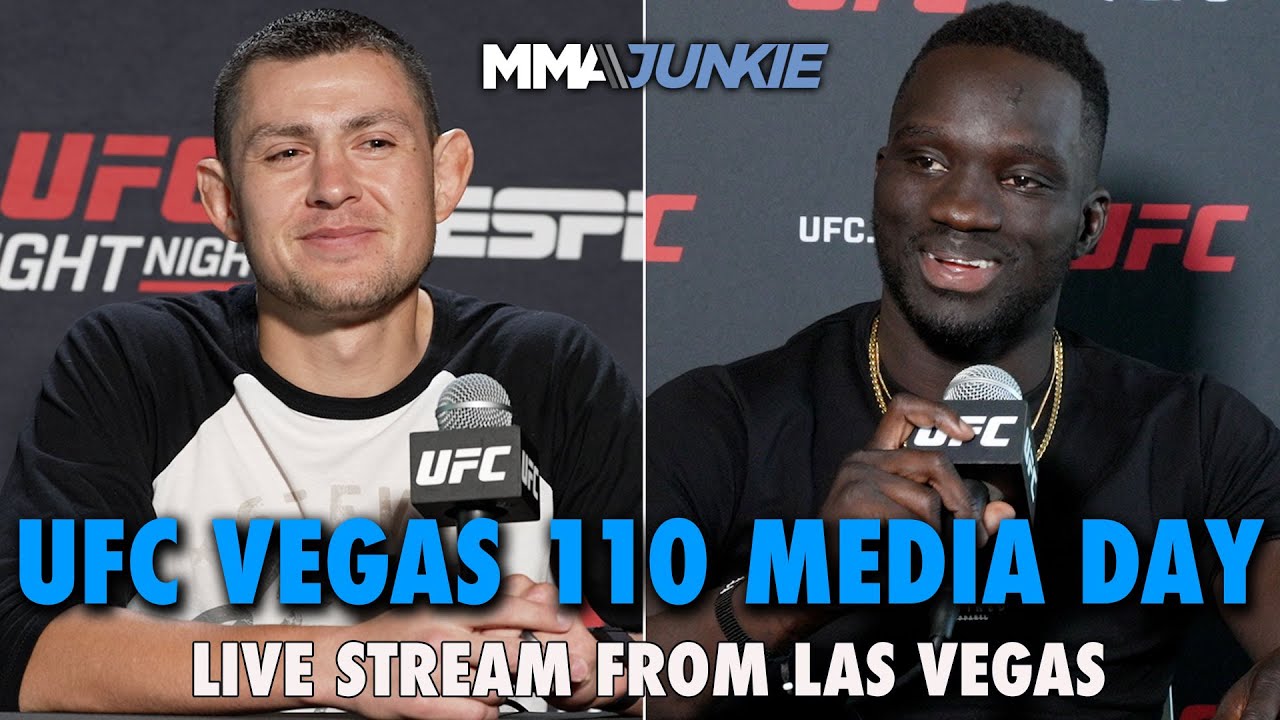 UFC Vegas 110: Garcia vs. Onama Media Day Live Stream