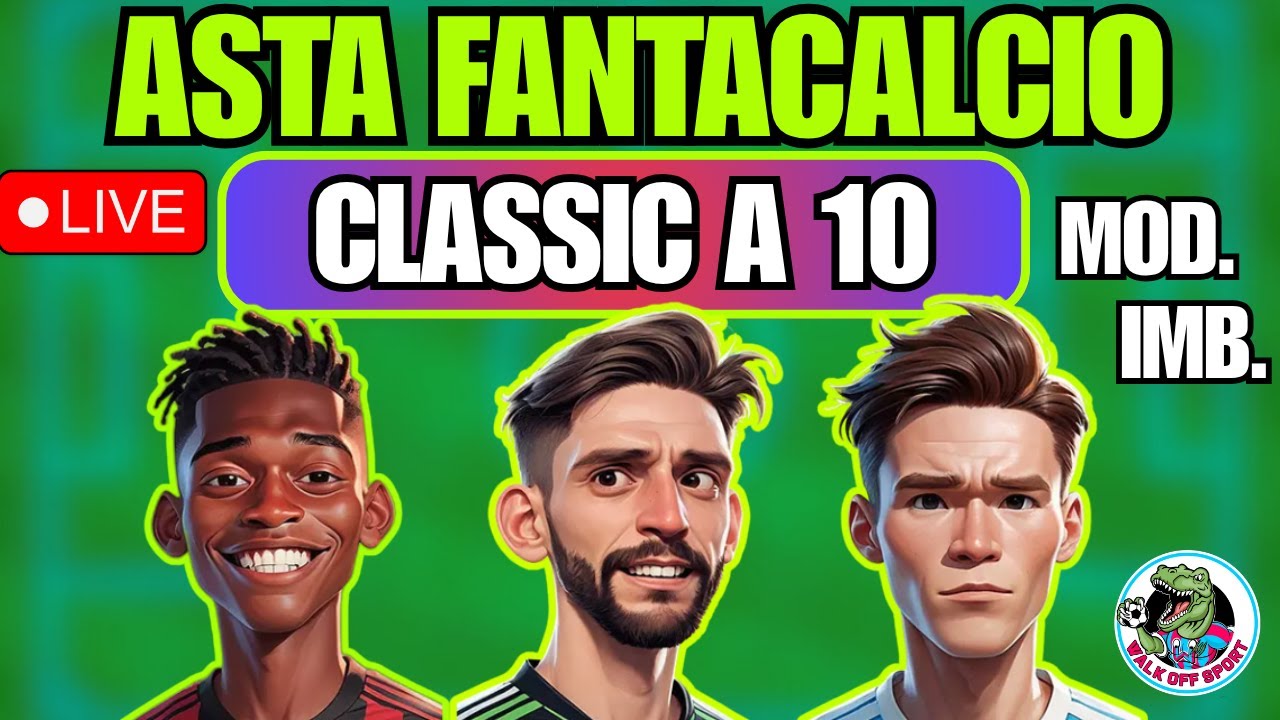 ASTA Fantacalcio Classic 10 Partecipanti ⚽