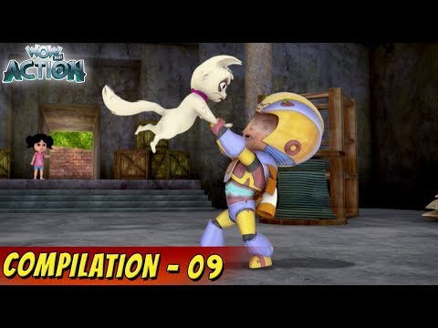 VIR: The Robot Boy Cartoon In Hindi | Compilation 09 | Hindi Cartoons for Kids | Wow Kidz Action