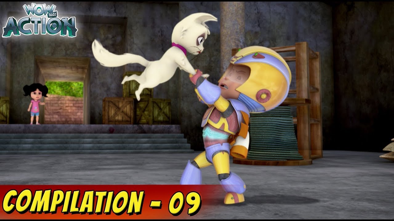 VIR: The Robot Boy Cartoon Compilation 09 | Hindi Cartoons for Kids | Wow Kidz Action