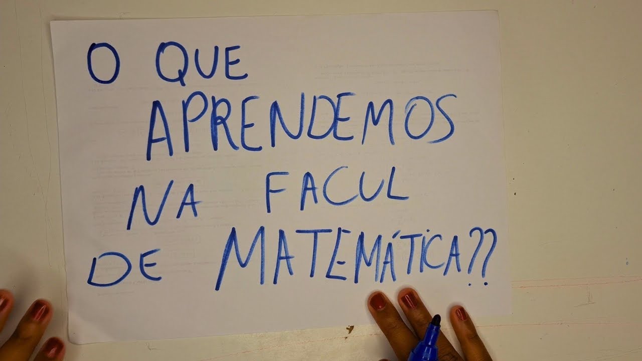 O que Você Aprende na Faculdade de Matemática 🎓