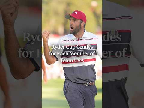 Ryder Cup Performance Evaluations for Team USA Members