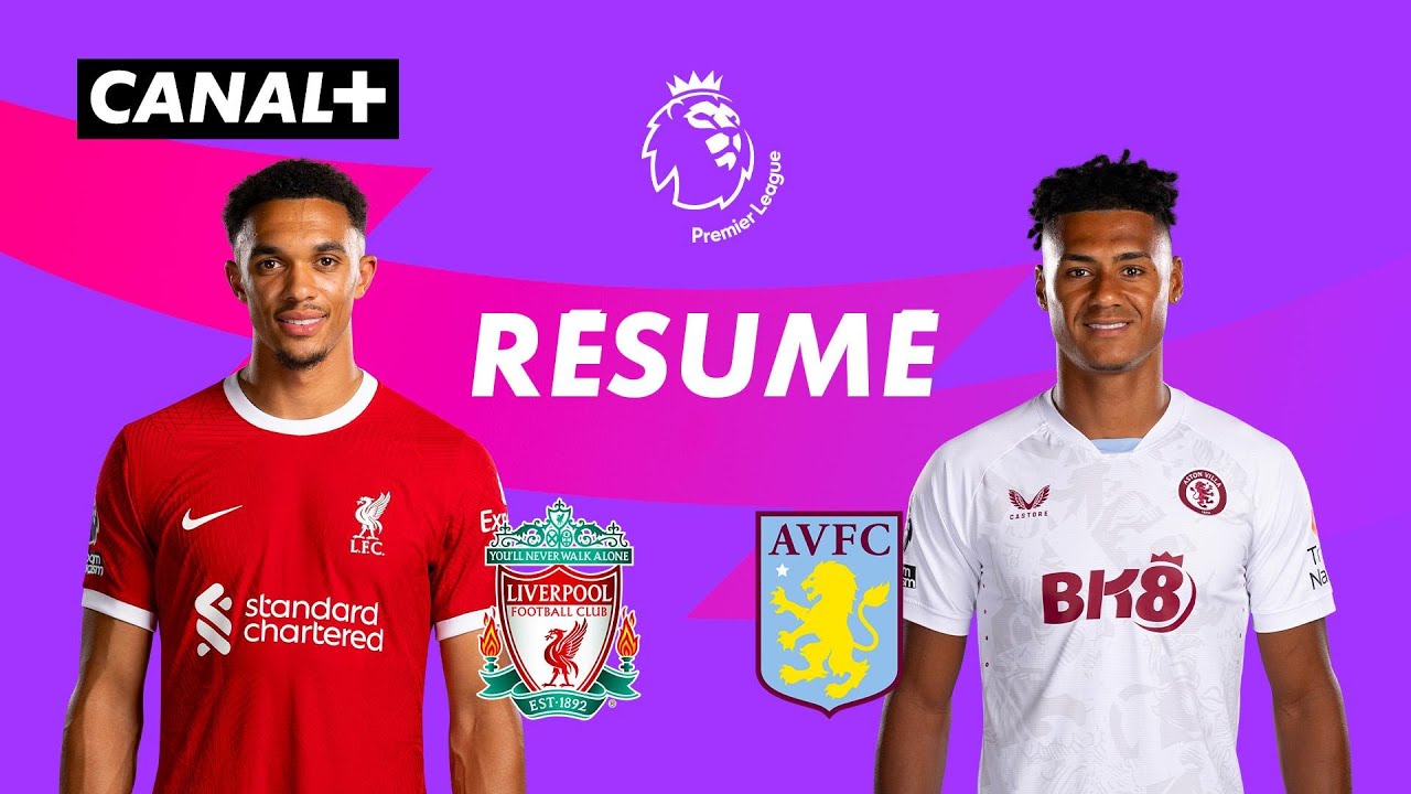 Liverpool vs Aston Villa - Résumé du Match de la Premier League 2023-24 (J4) ⚽️