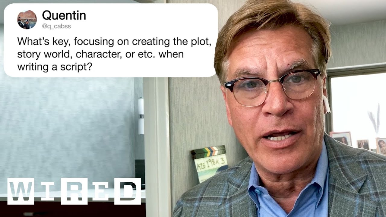 Aaron Sorkin Answers Screenwriting Questions on Twitter 🎬