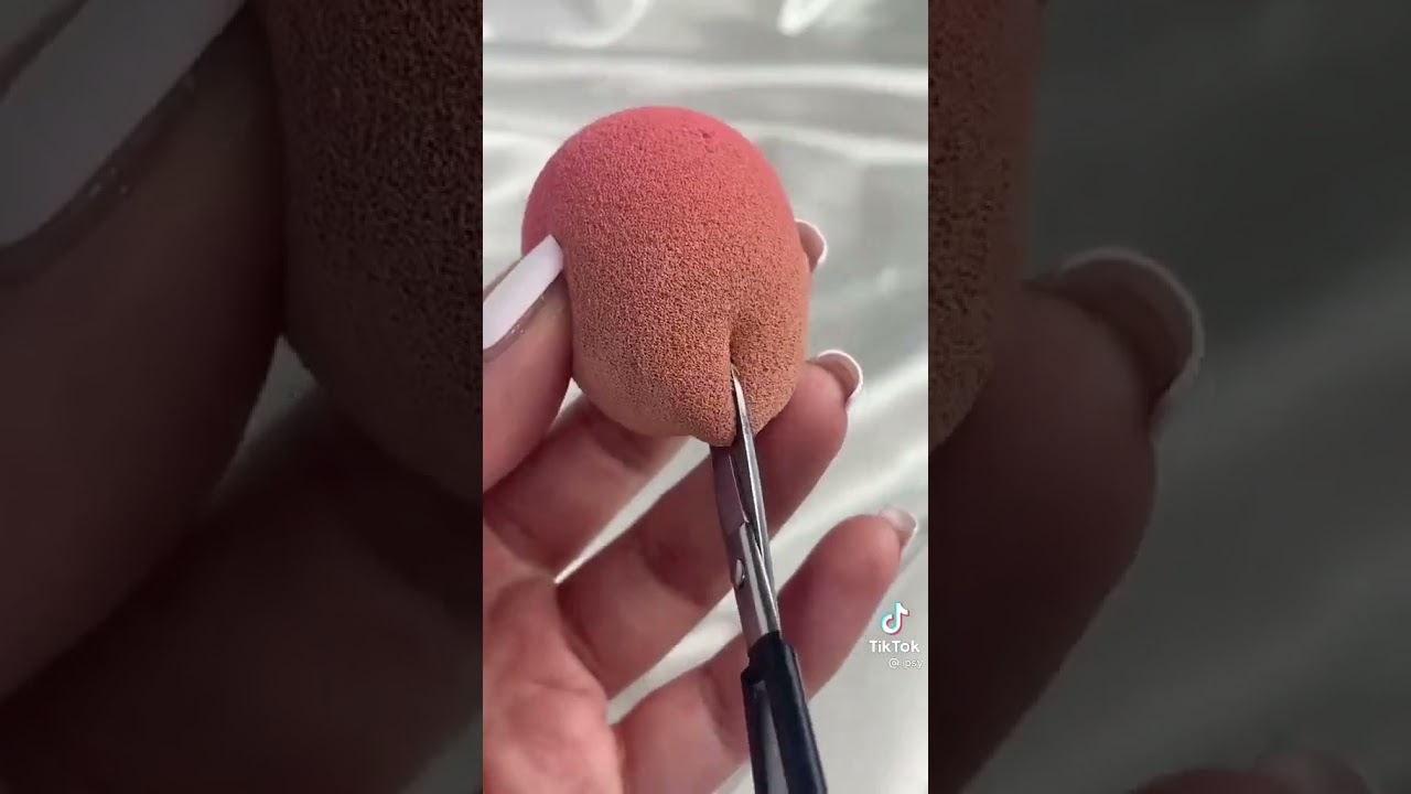 Time to Clean Your Beauty Sponge! ✨ Essential Makeup Hack