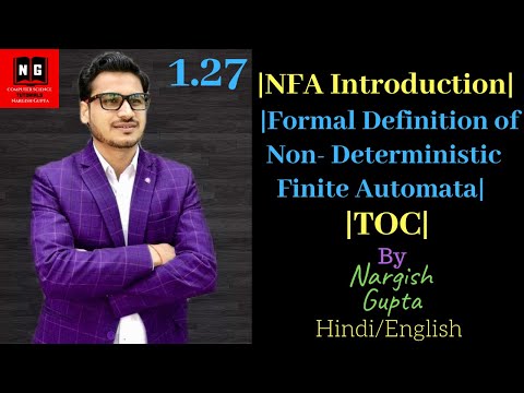 Introduction to NFA | Definition of Non- Deterministic Finite Automata | Theory of Computation 1.27