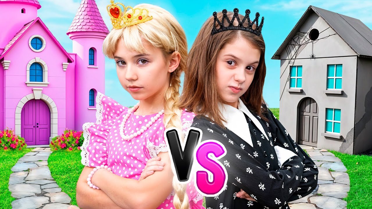 Rich vs Broke Princess & Exciting Adventures for Kids with Eva and Friends 👑