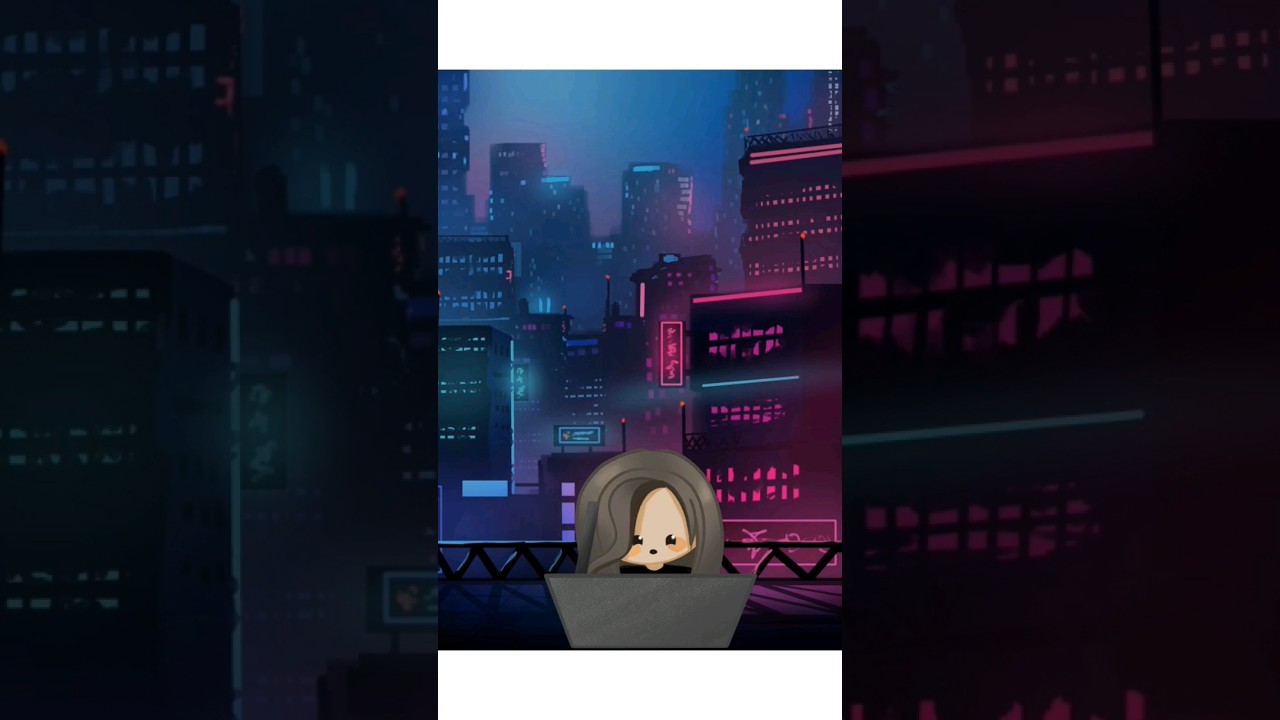 N is for ... | Alphabet Art Challenge - ChatGPT Prompts #DigitalArt #ChatGPT #Neon