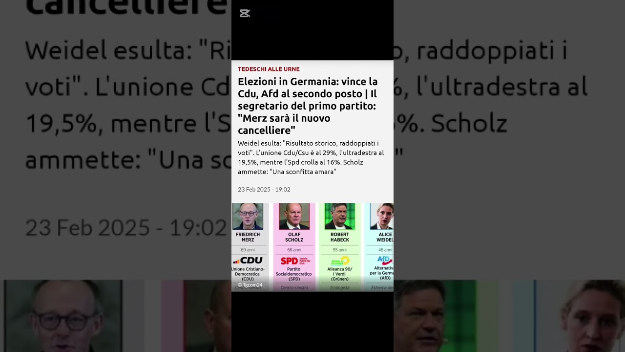 Germany Election Results: CDU Secures Victory 🇩🇪