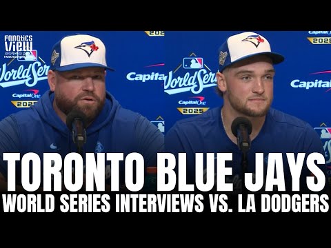 John Schneider & Trey Yesavage Share First Thoughts on Toronto Blue Jays vs. LA Dodgers World Series