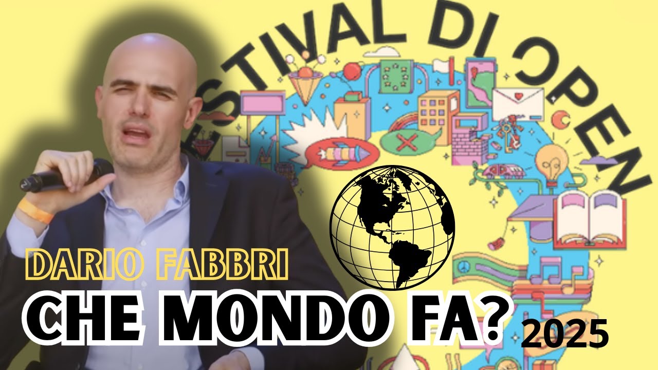 Dario Fabbri: Il nuovo caos mondiale tra USA, Cina, Russia e Gaza 🇺🇸🌍