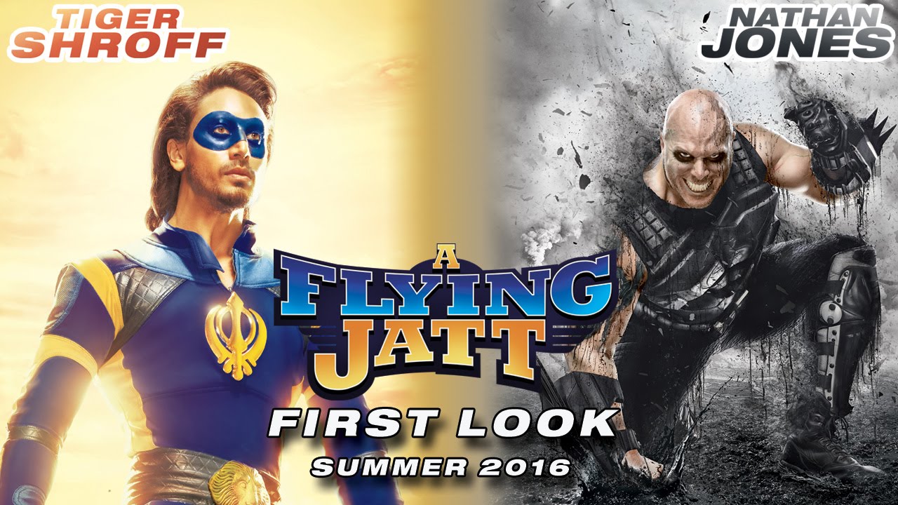 A Flying Jatt: Tiger Shroff & Nathan Jones First Look ✈️