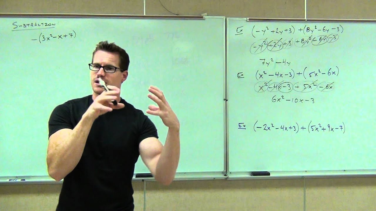 Master Prealgebra: Adding & Subtracting Polynomials – Lecture 10.1 📚