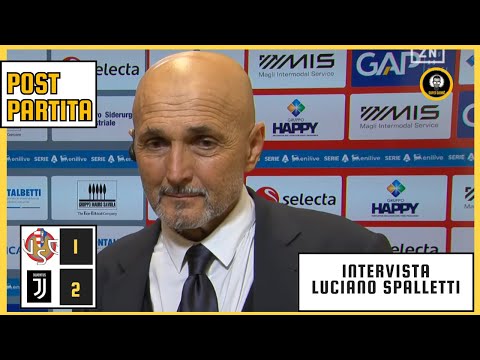 POST CREMONESE - JUVENTUS 1-2 | INTERVISTA LUCIANO SPALLETTI