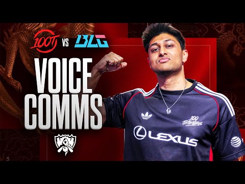 WE DEMOLISHED BLG AT WORLDS | 100T Voice Comms