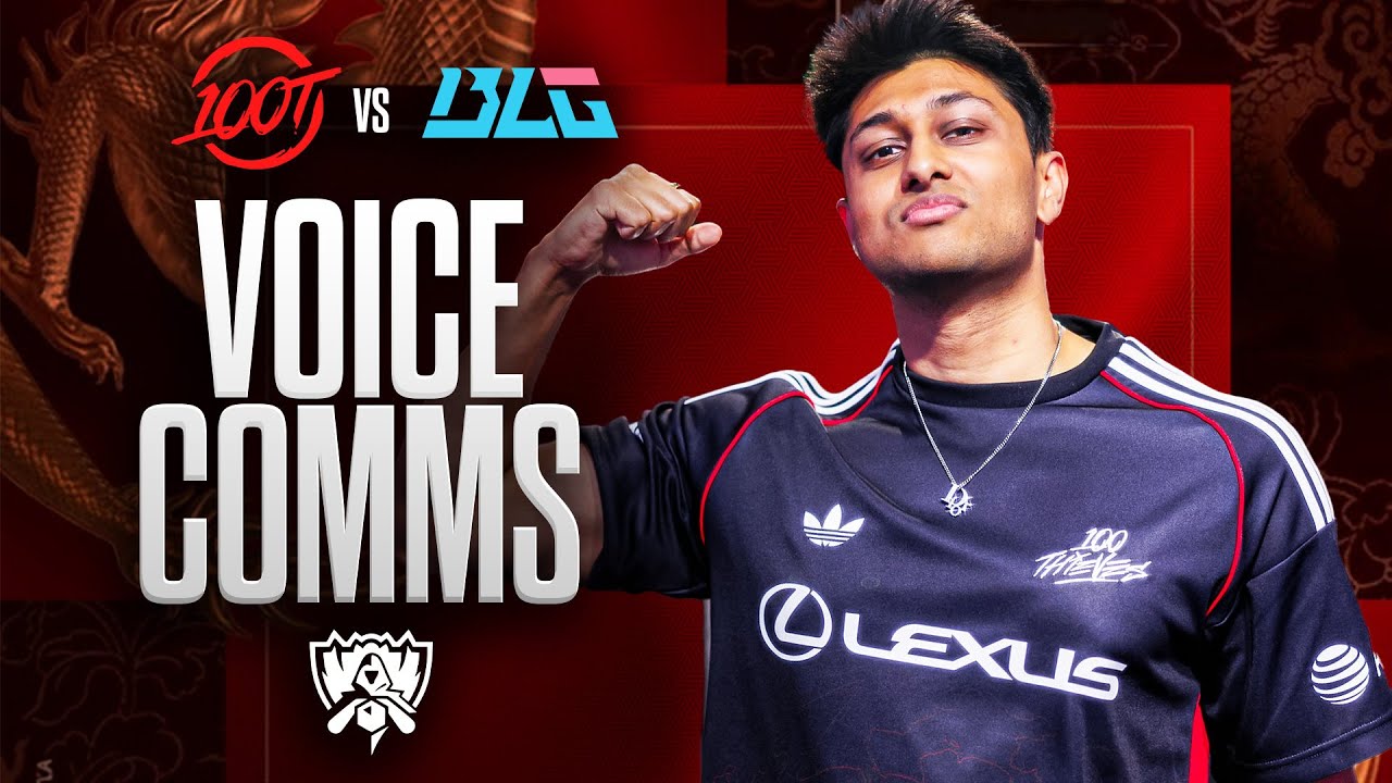 BLG Demolished at Worlds | 100T Voice 🎮
