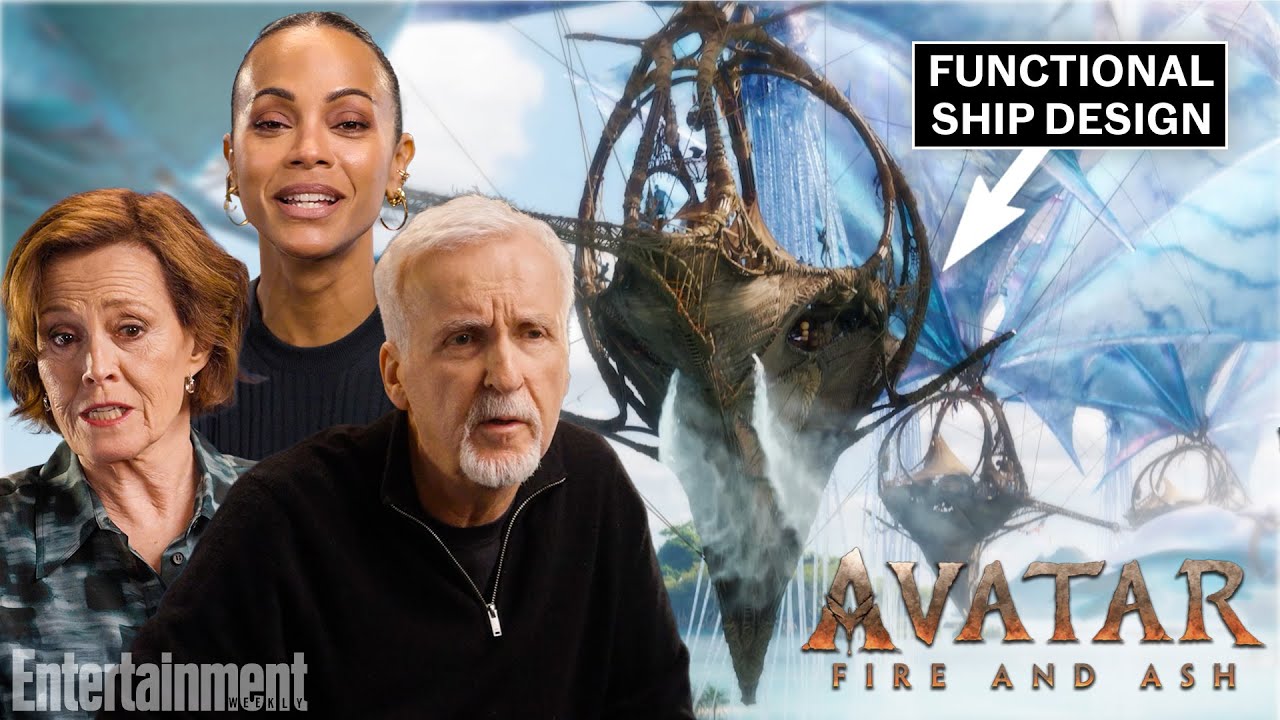 James Cameron, Zoe Saldaña & Sigourney Weaver Break Down ‘Avatar: Fire and Ash’ - The Wind Traders