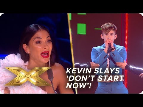 Kevin McHale slays Dua Lipa's 'Don't Start Now' | Live Week 3 | X Factor: Celebrity