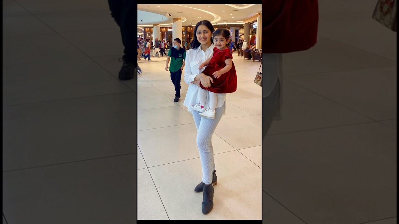 Actress Sayyesha Arya with her Cute Daughter Ariana ❤ | #ytshorts #shorts