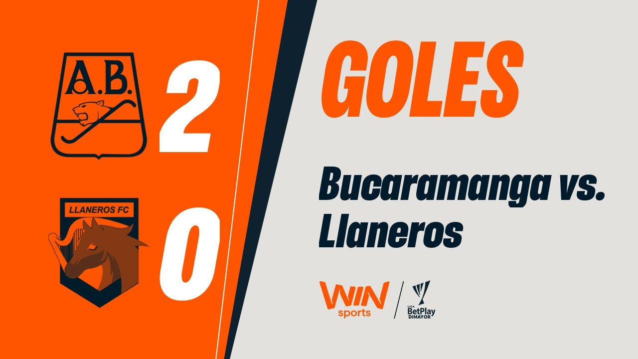 Bucaramanga vs Llaneros Goles | Liga Betplay 2025-2