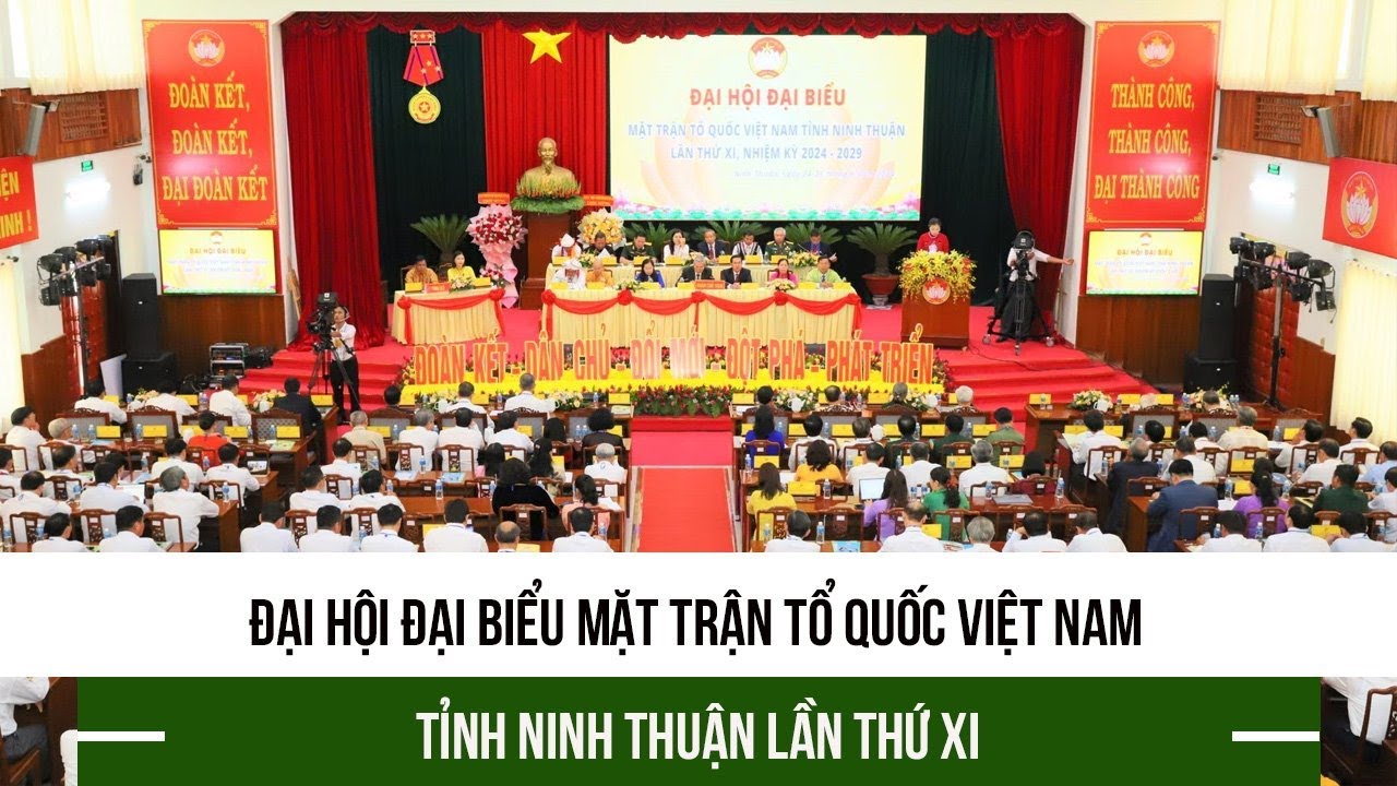 Đại hội MTTQ Việt Nam tỉnh Ninh Thuận lần thứ XI