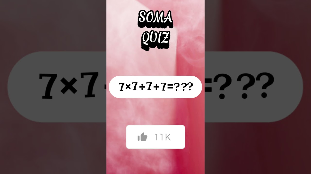 Desafio Matemático! 😃 #quiz #matematica #soma Deixe sua Resposta nos Comentários! 💬