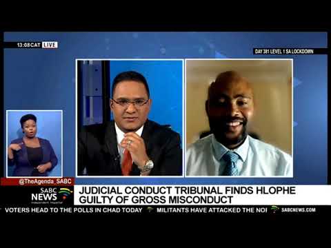 Judge President John Hlophe guilty of gross misconduct