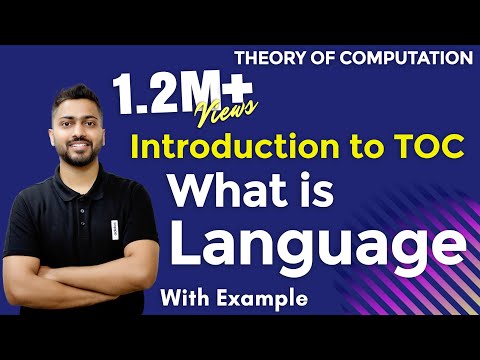 Lec-2: Introduction to TOC | What is Language in TOC with Examples in Hindi