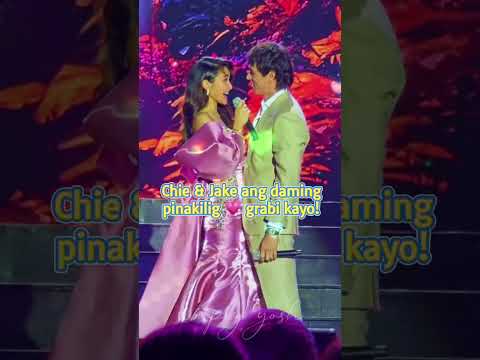 CHIE FILOMENO & JAKE CUENCA —PINAKILIG ANG MGA FANS! 💗 #chiefilomeno #jakecuenca #shorts