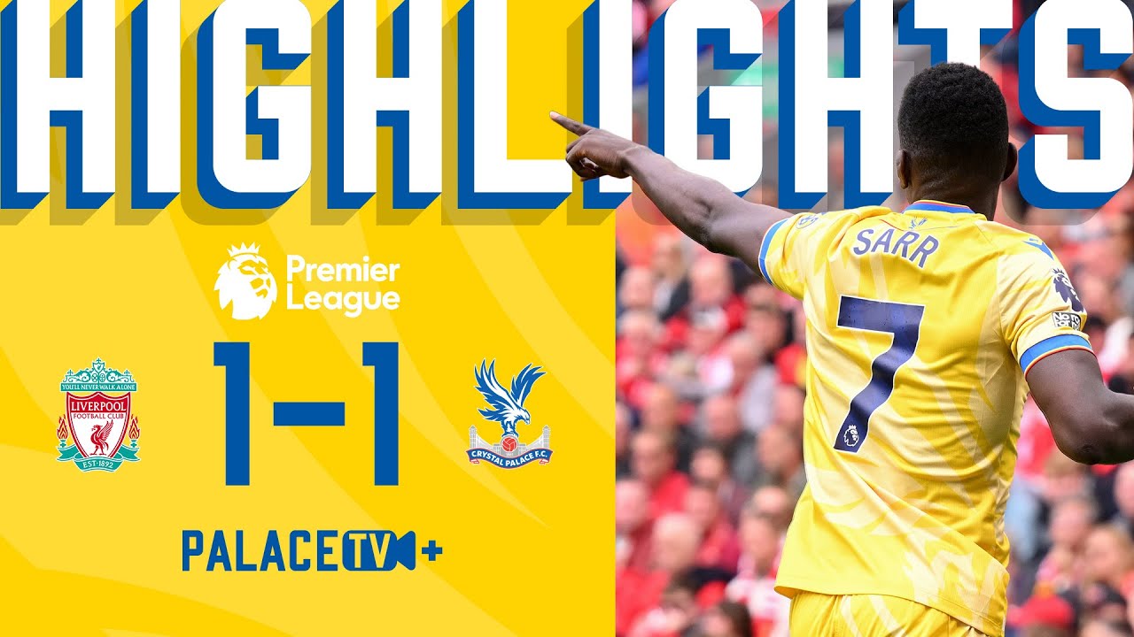Crystal Palace Secures Respectable Draw at Anfield Against Liverpool ⚽