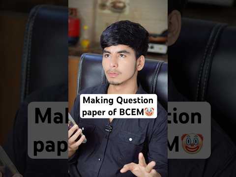 BCEM RGPV Question paper🥲 | @Growwithfarooque | #shorts #rgpvexam