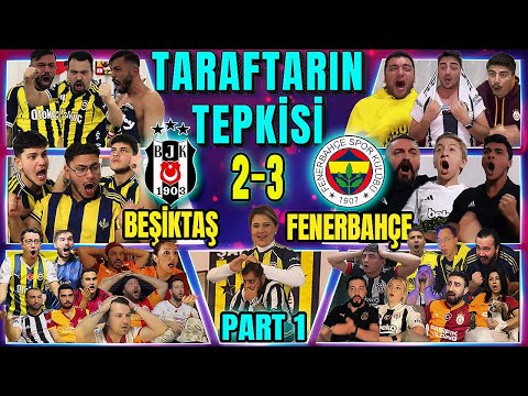 TARİHİ GERİ DÖNÜŞ | PART 1 😱 FENERBAHÇE İNÖNÜ’YÜ FETHETTİ🔥 BEŞİKTAŞ 2-3 FENERBAHÇE TARAFTAR TEPKİSİ