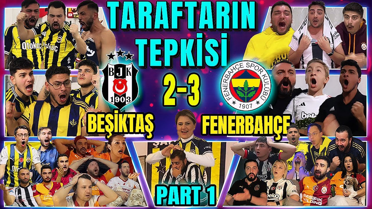 Tarihi Zafer! Fenerbahçe İnönü'yü Fethetti 🔥 | Beşiktaş 2-3 Fenerbahçe Maç Özeti ve Taraftar Tepkileri