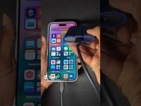 Using a Portable SSD with my iPhone 15 Pro Max | USBC