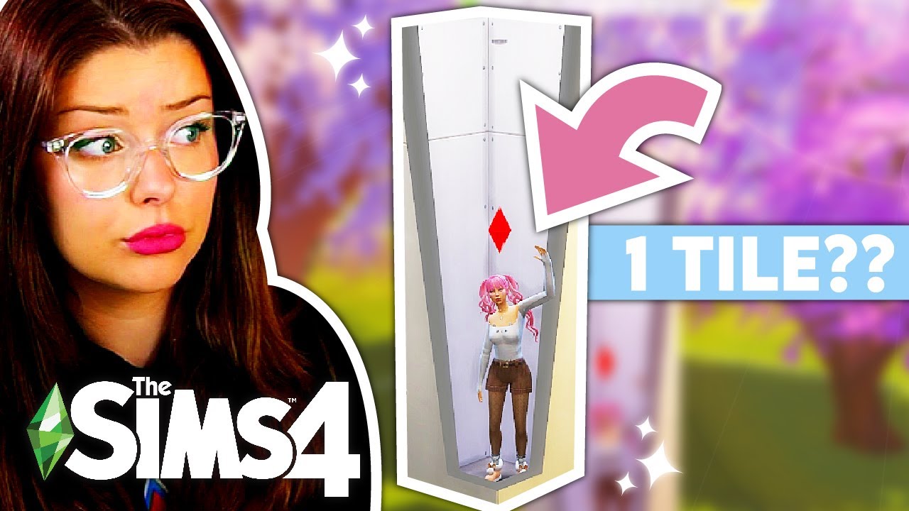 Can You Survive in a 1-Tile House in The Sims 4? 🏠