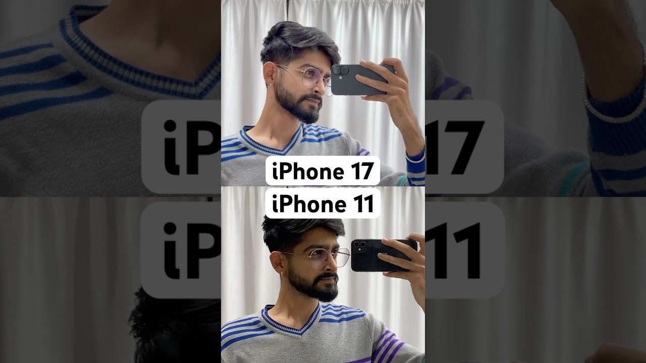 iPhone 17 vs iPhone 11 – The Upgrade You Didn’t Expect!⚡️#iphone17 #iphone11 #iphone