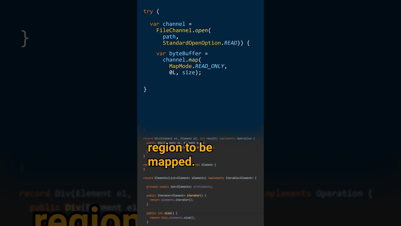Mastering Memory-Mapped Files in Java: A Quick Guide ๐