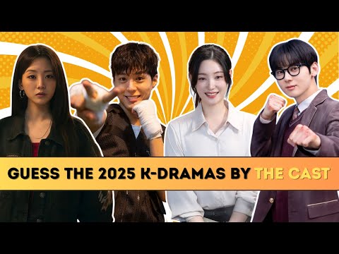 CAN You GET 35/35 on this K-DRAMA Game? (GUESS the  2025 K-DRAMA by the CAST 🎬✨)