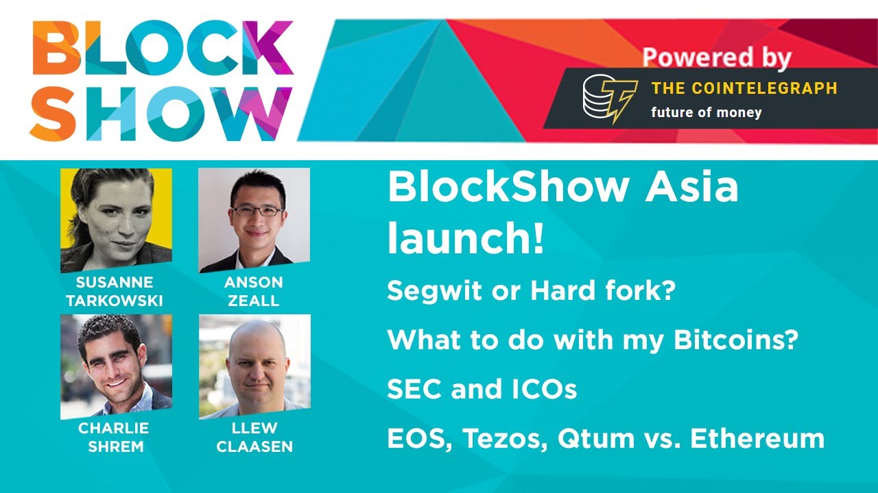Exclusive Insights from BlockShow Asia 2017 Launch π with Industry Leaders